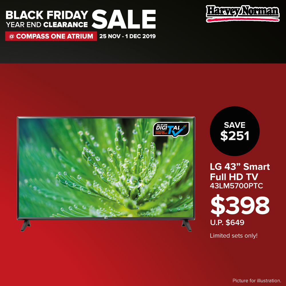 Harvey Norman Atrium Sale Compass One