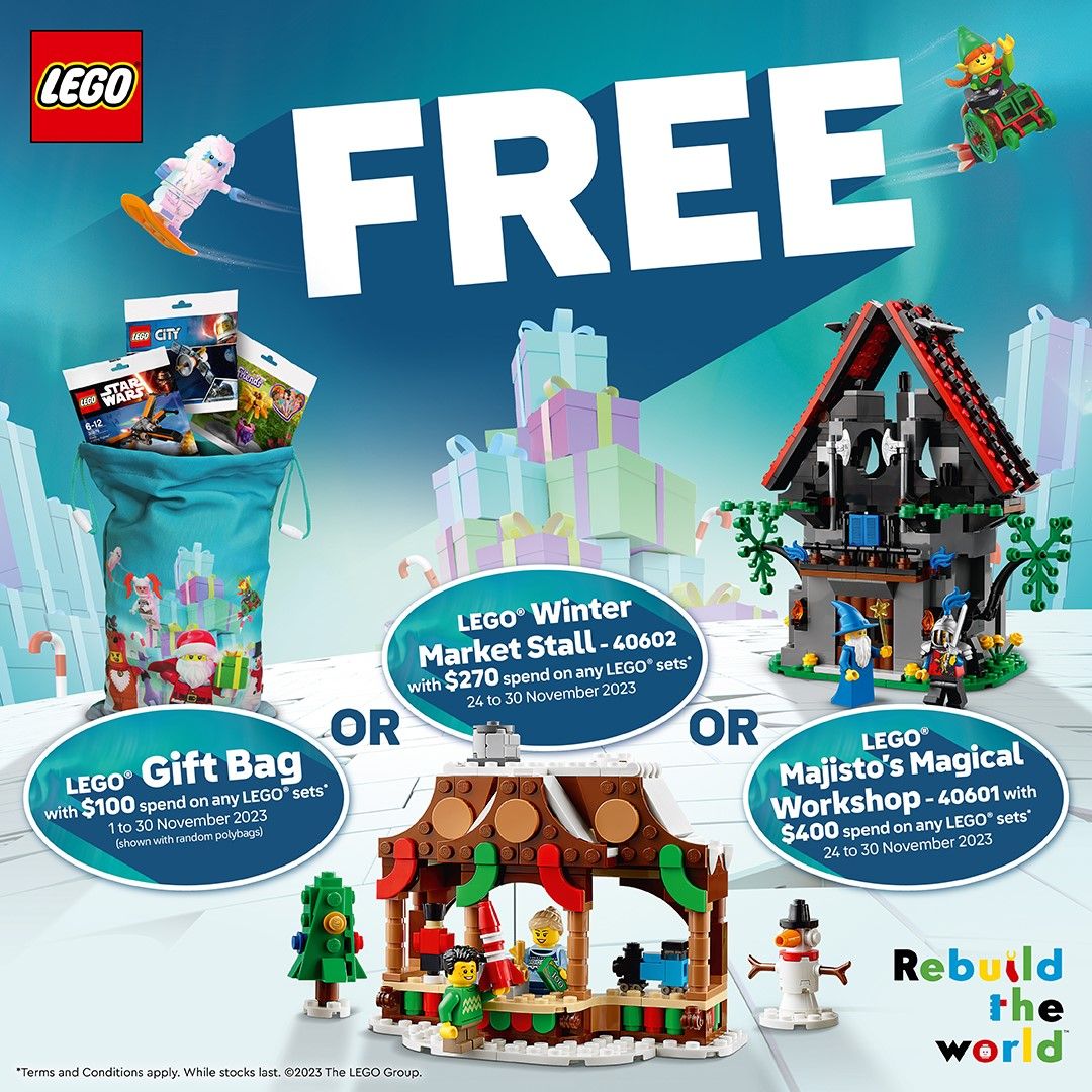 lego free gift with purchase 2019